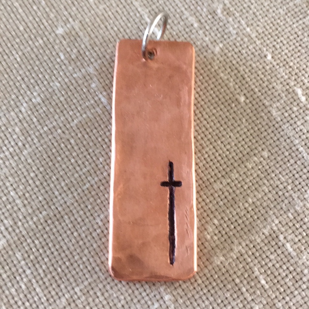 Copper Cross Pendant